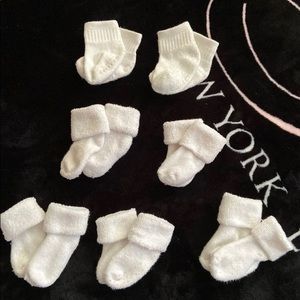 White Baby socks
